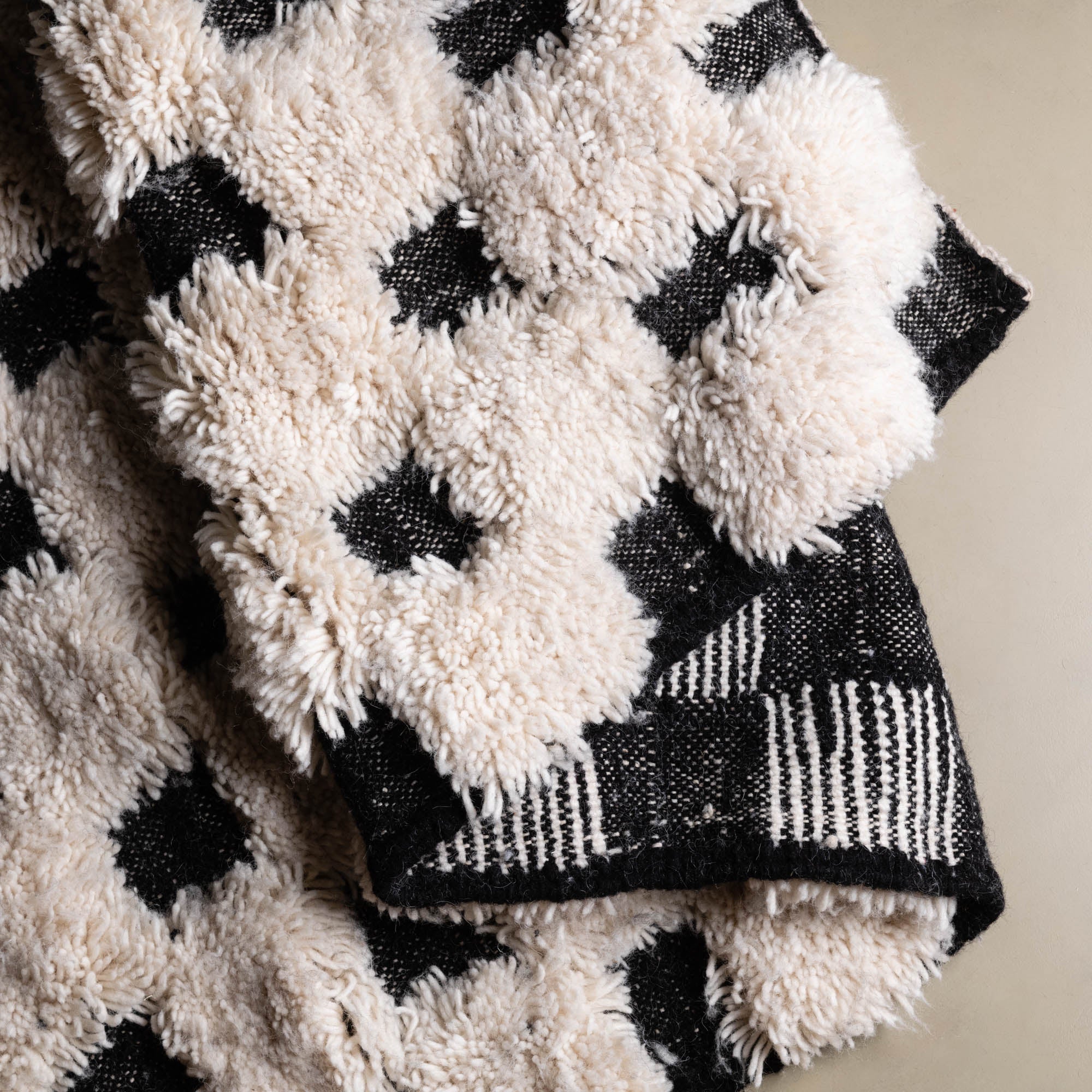 Nowara - Shag Moroccan rug - Benisouk