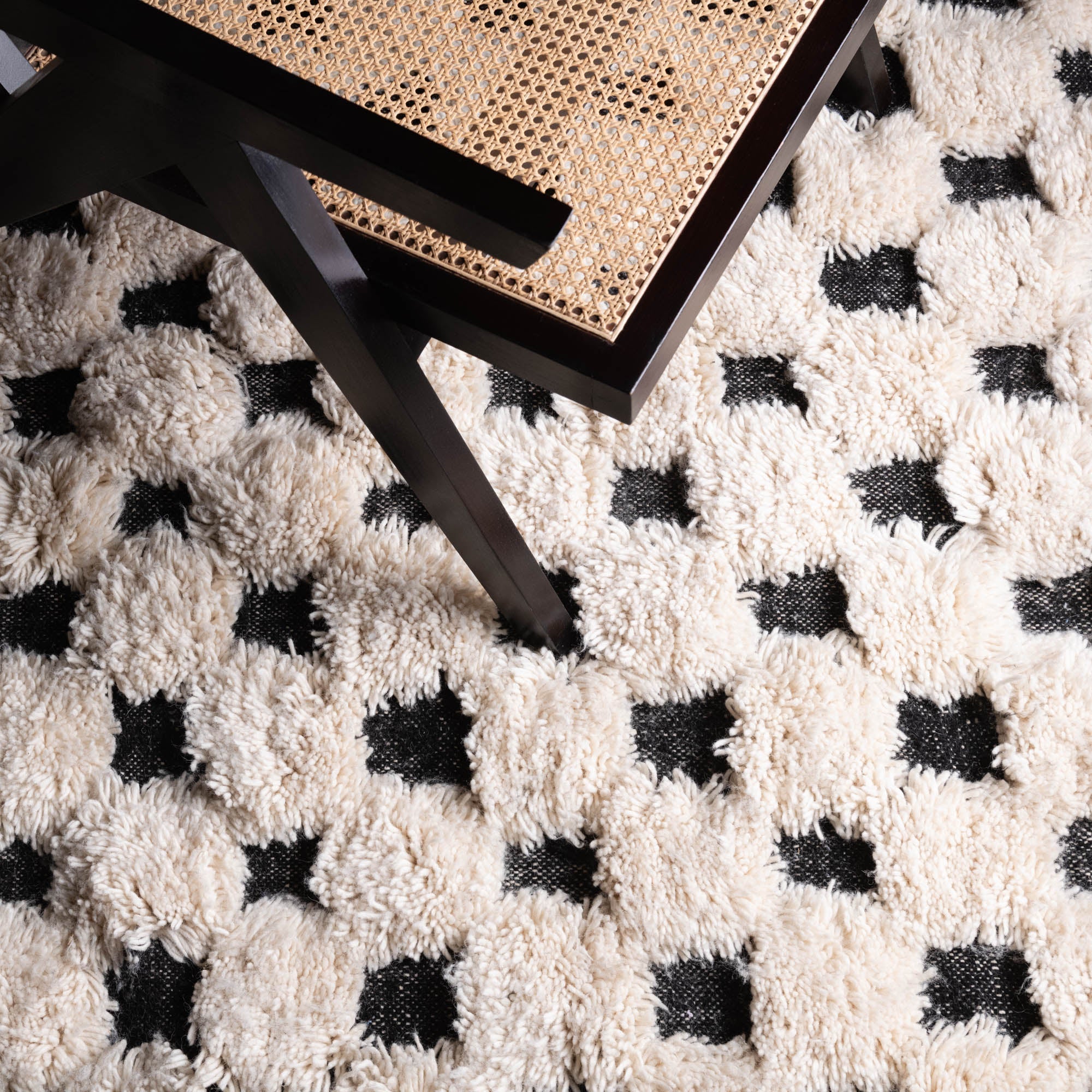 Nowara - Shag Moroccan rug - Benisouk