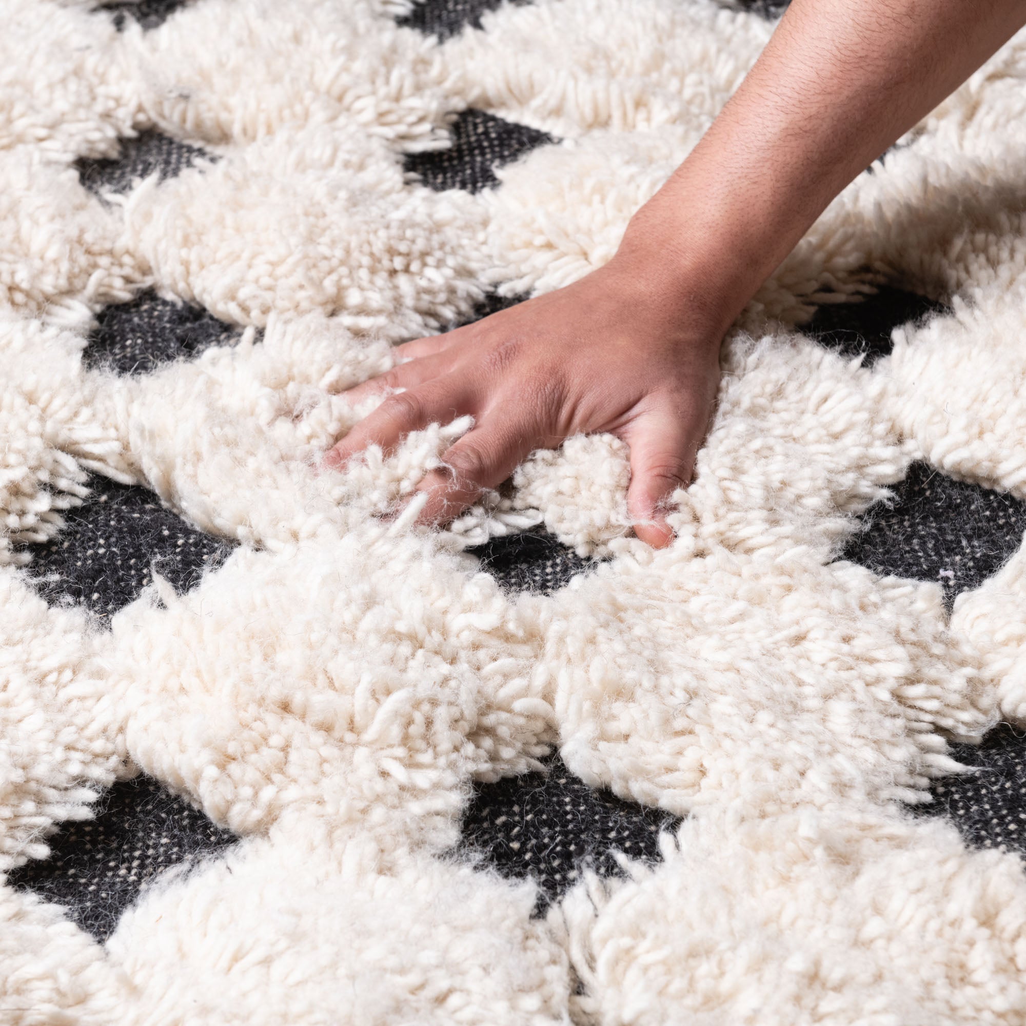 Nowara - Shag Moroccan rug - Benisouk