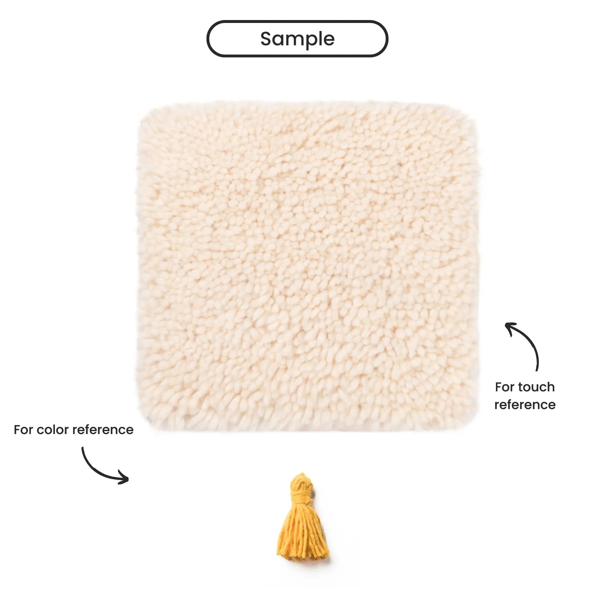 Nowara Sunlight - Shag Moroccan rug - Benisouk