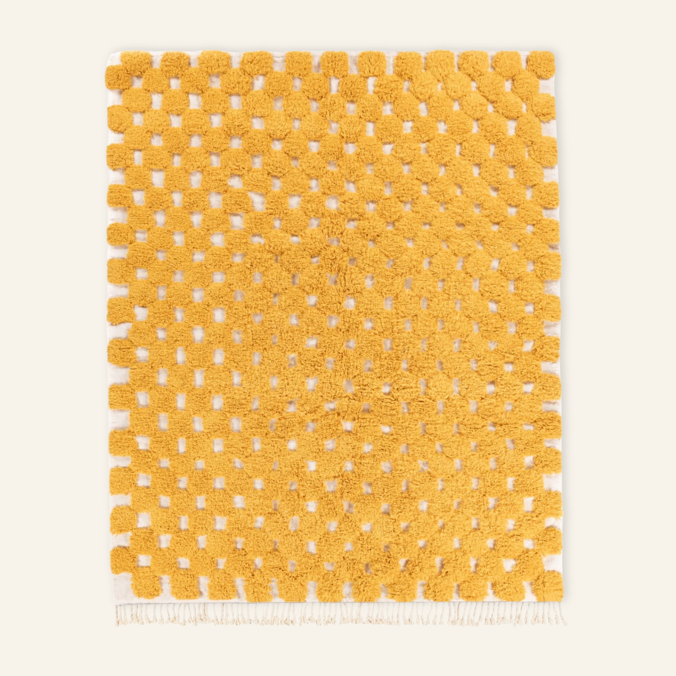 Nowara Sunlight - Shag Moroccan rug