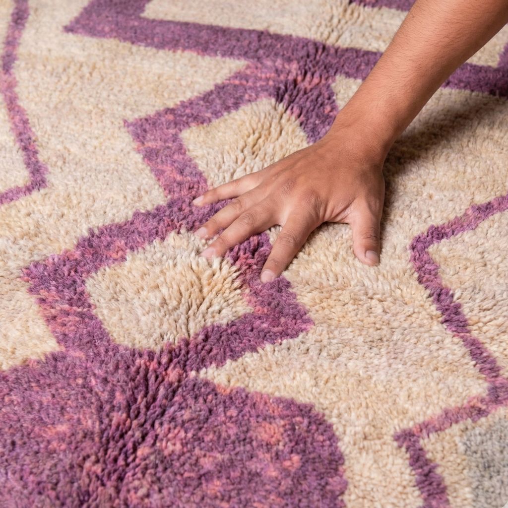 Orjowana - Shag Moroccan rug - Benisouk