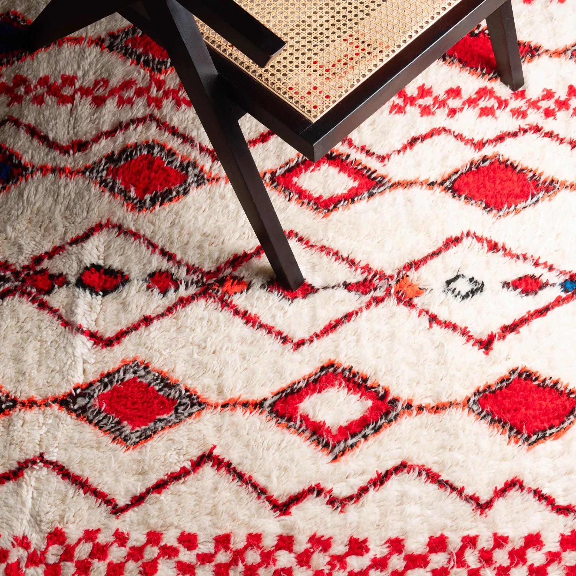 Ouafia - Shag Moroccan rug - Benisouk