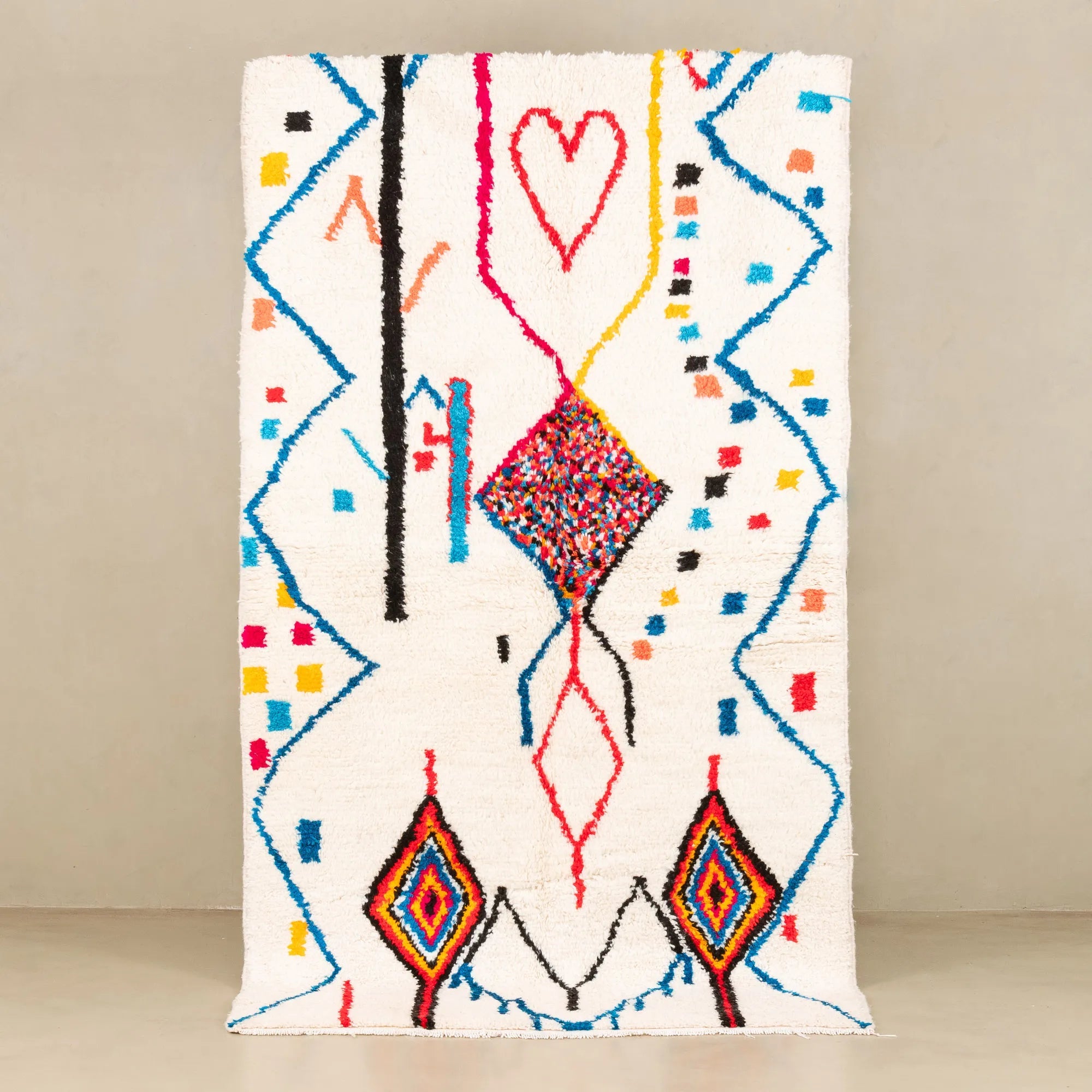 Oualidia - Shag Moroccan rug - Benisouk