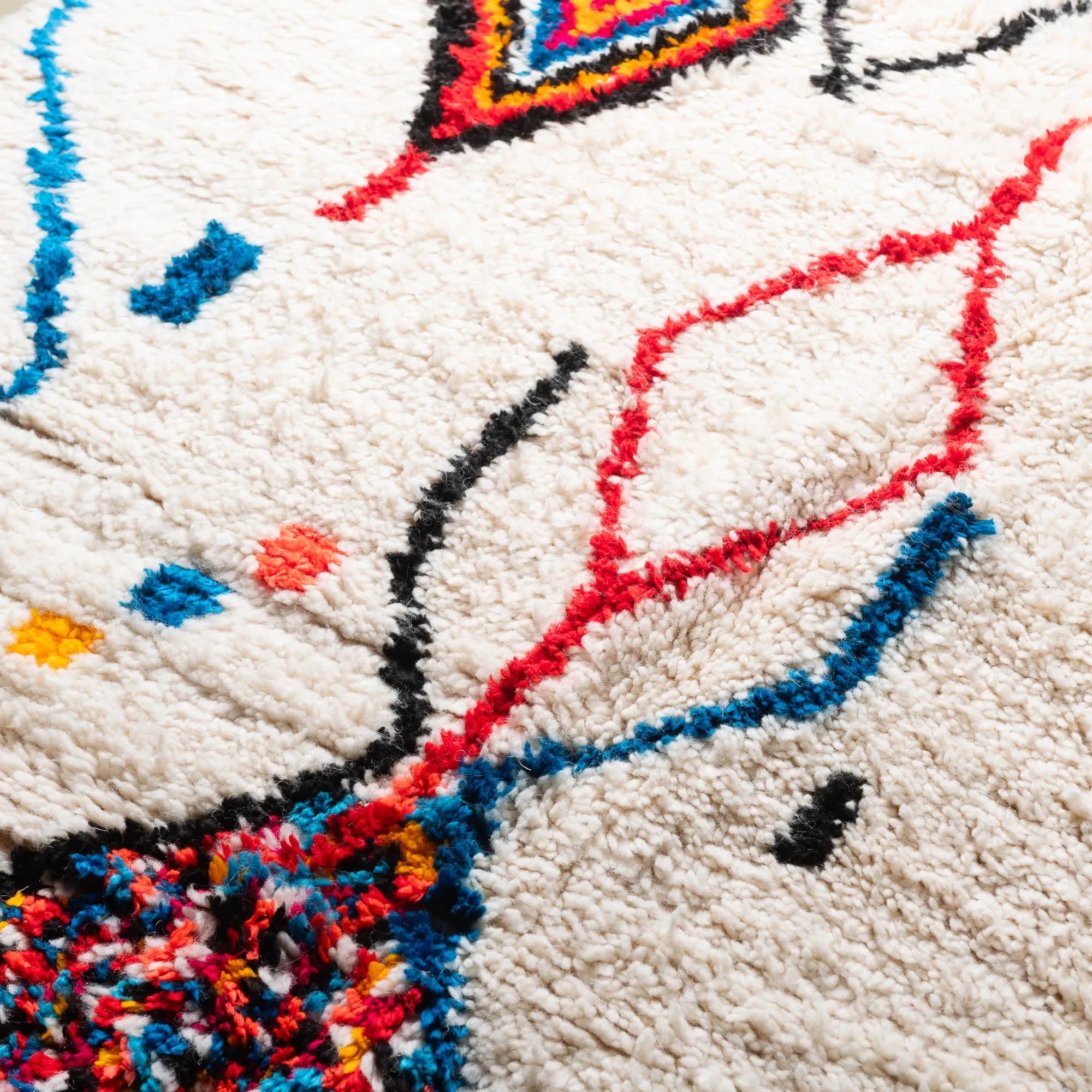 Oualidia - Shag Moroccan rug - Benisouk