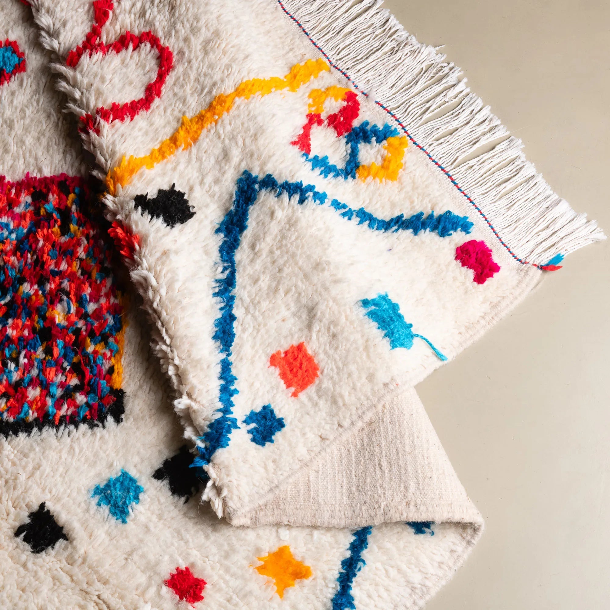 Oualidia - Shag Moroccan rug - Benisouk