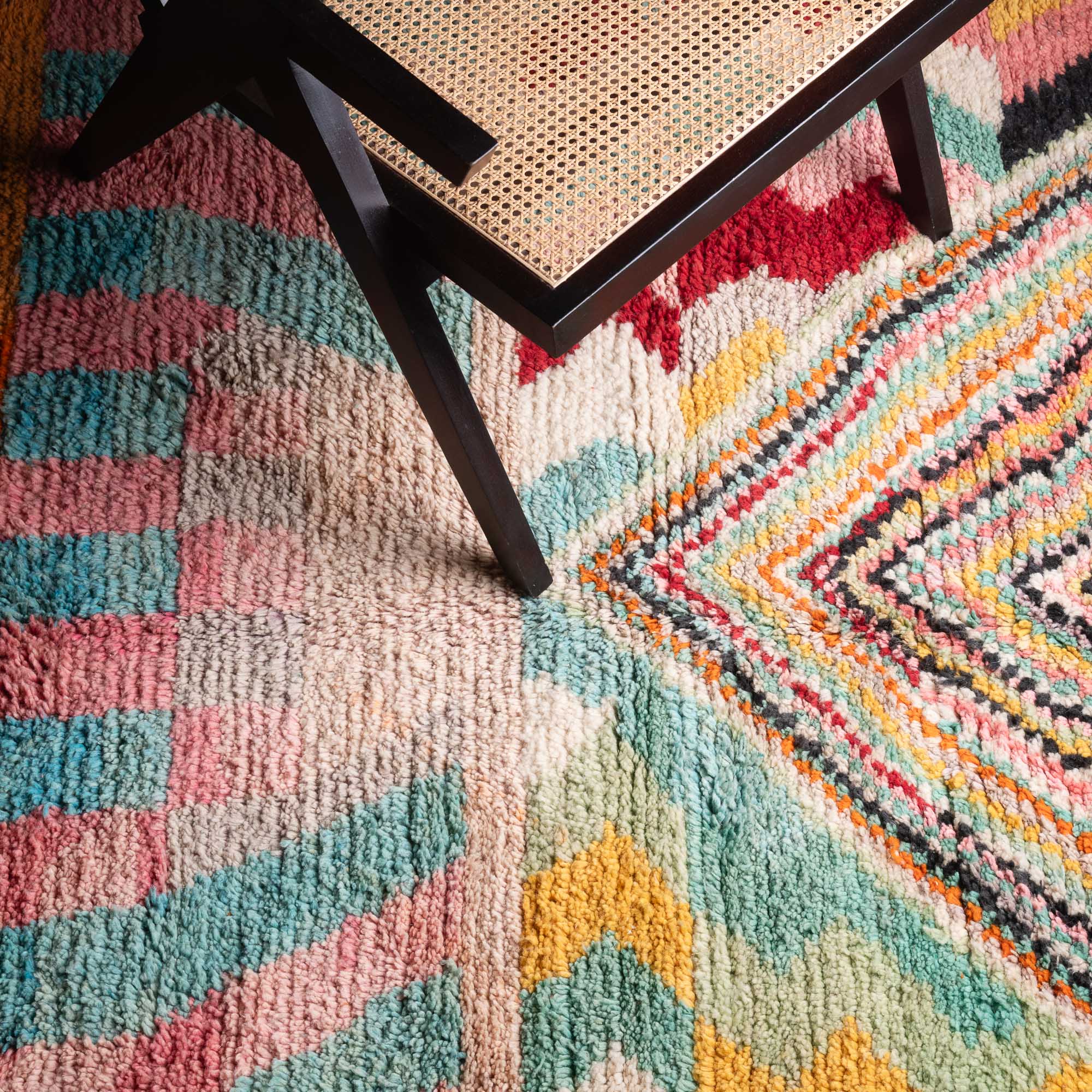 Ouathiqa - vintage boujad rug - Benisouk