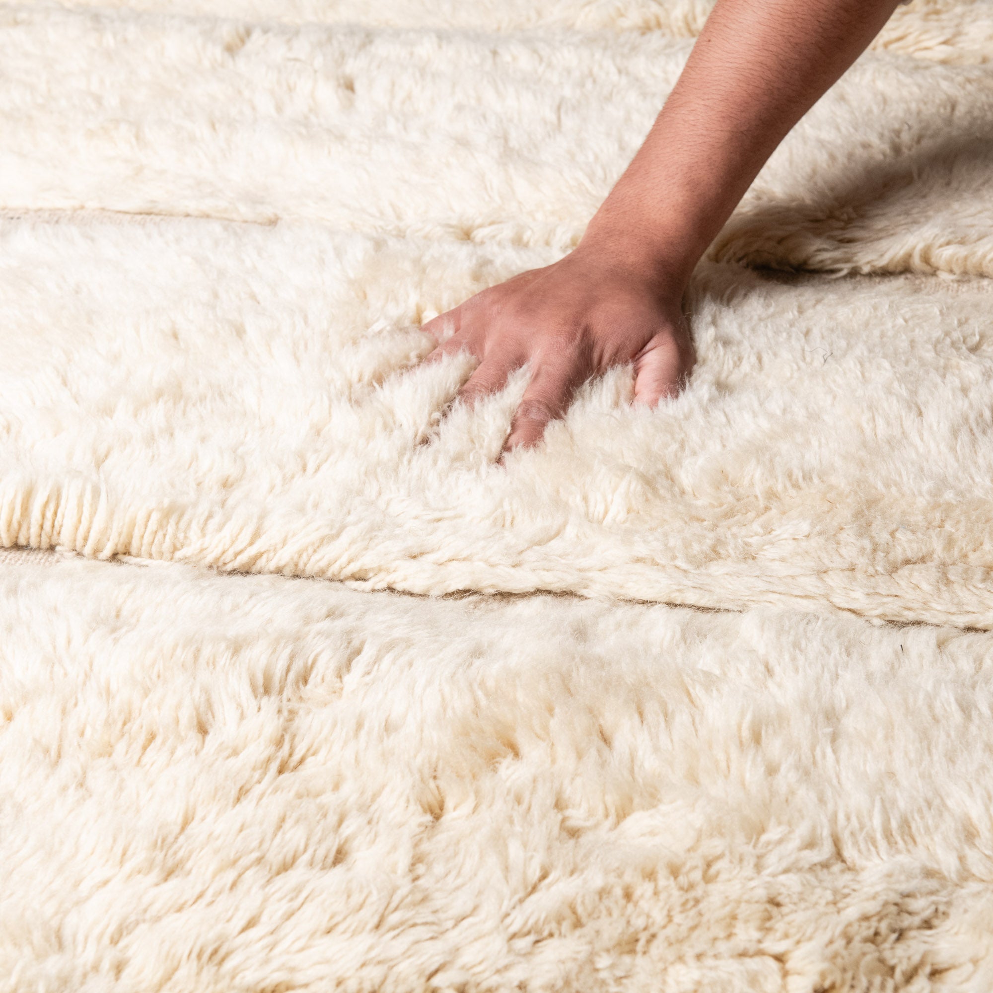 Oudda - Luxury Shag Moroccan Rug - Benisouk