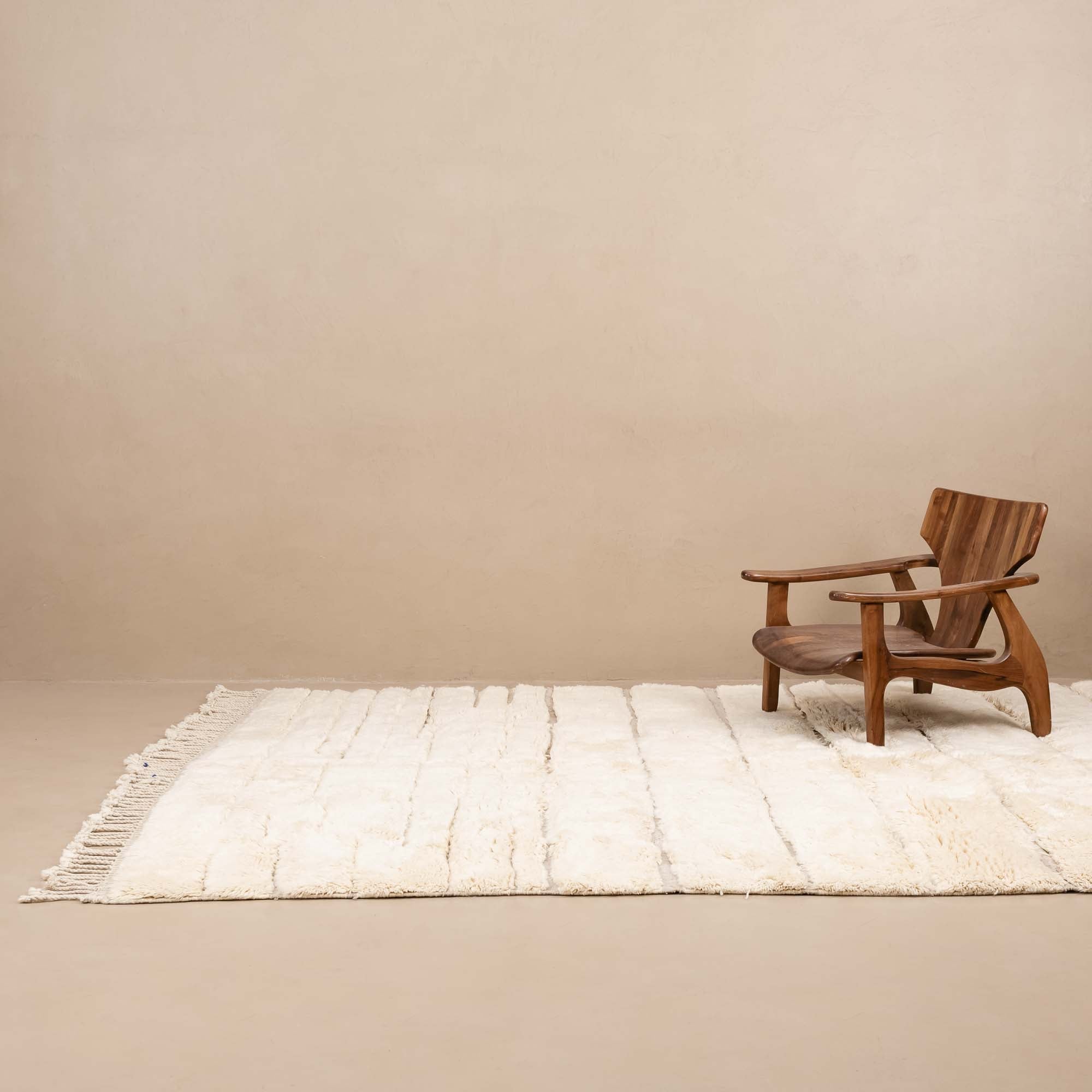 Oudda - Luxury Shag Moroccan Rug - Benisouk
