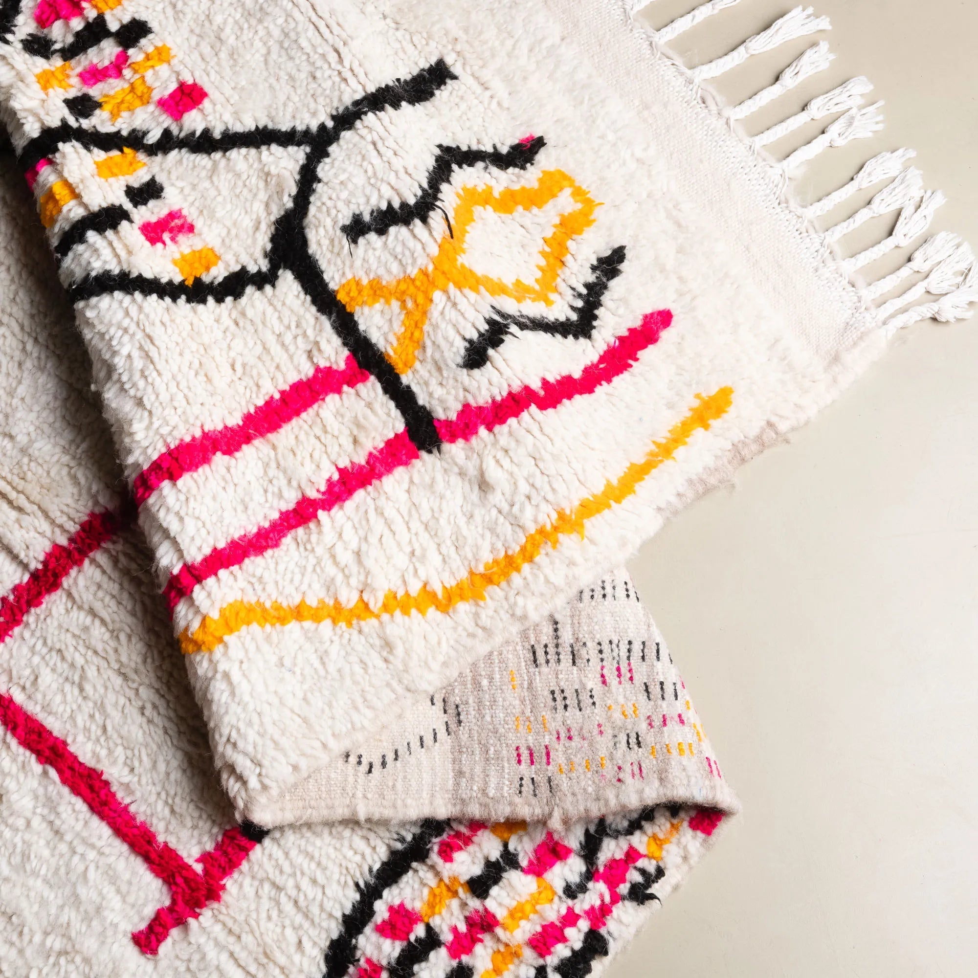 OuedAmlil - Shag Moroccan rug - Benisouk