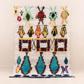 OuedLaou - vintage boucherouite rug