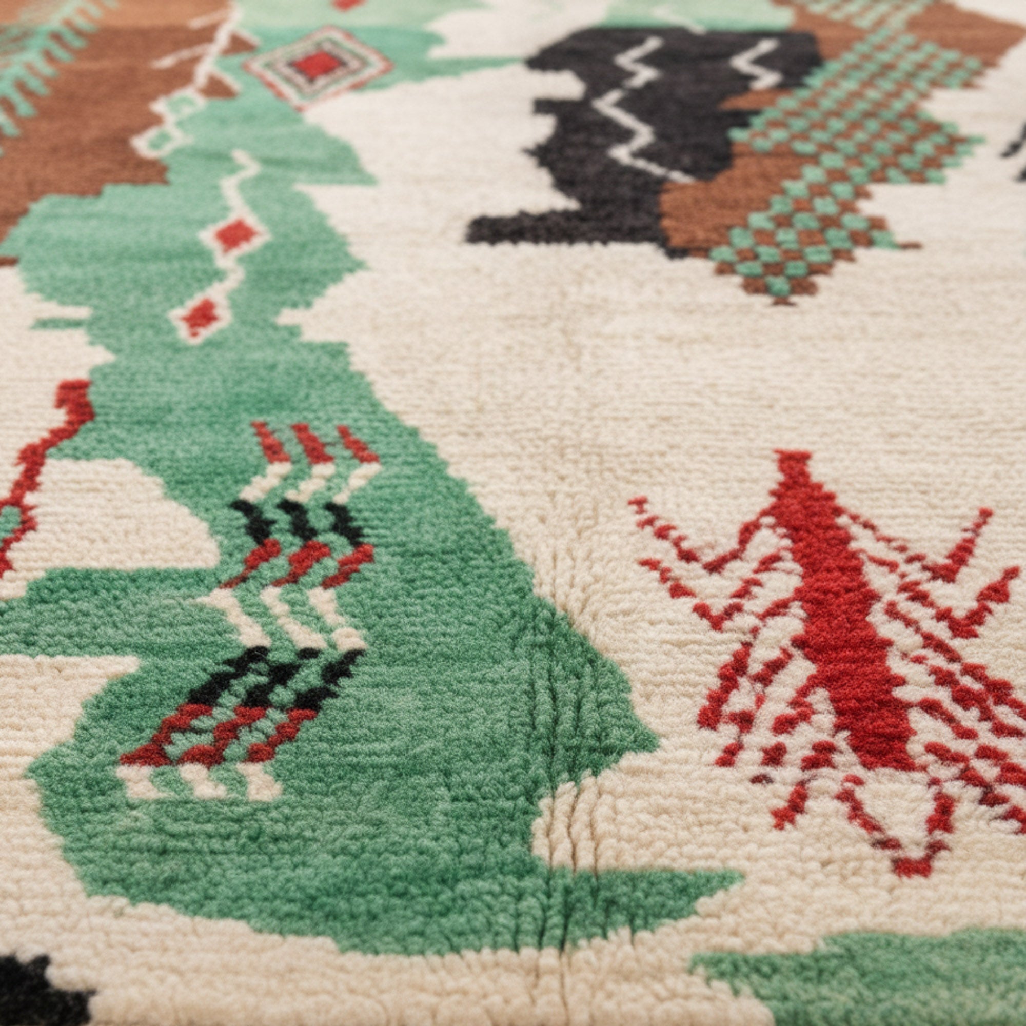 Ourika - Shag Moroccan rug - Benisouk