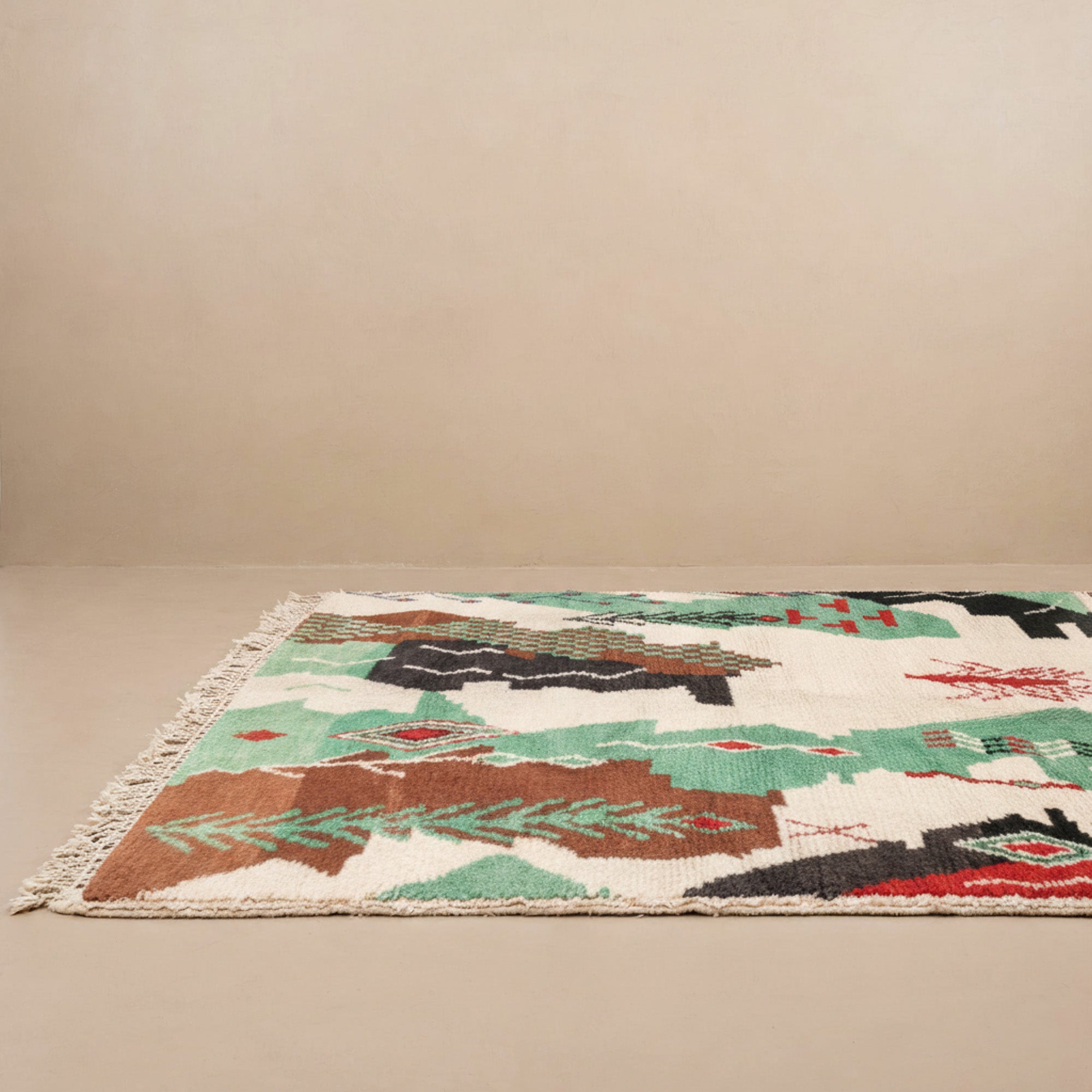 Ourika - Shag Moroccan rug - Benisouk