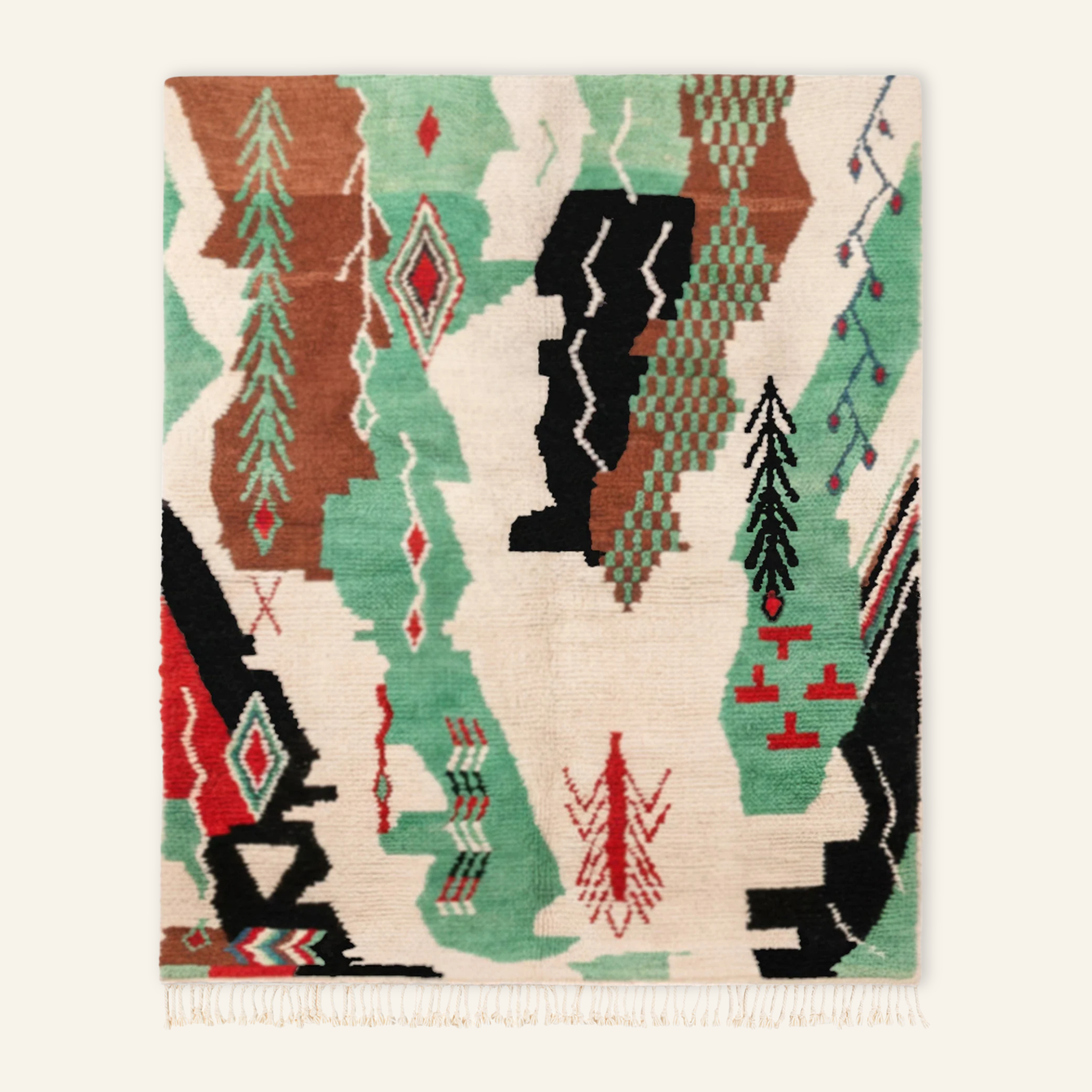 Ourika - Shag Moroccan rug