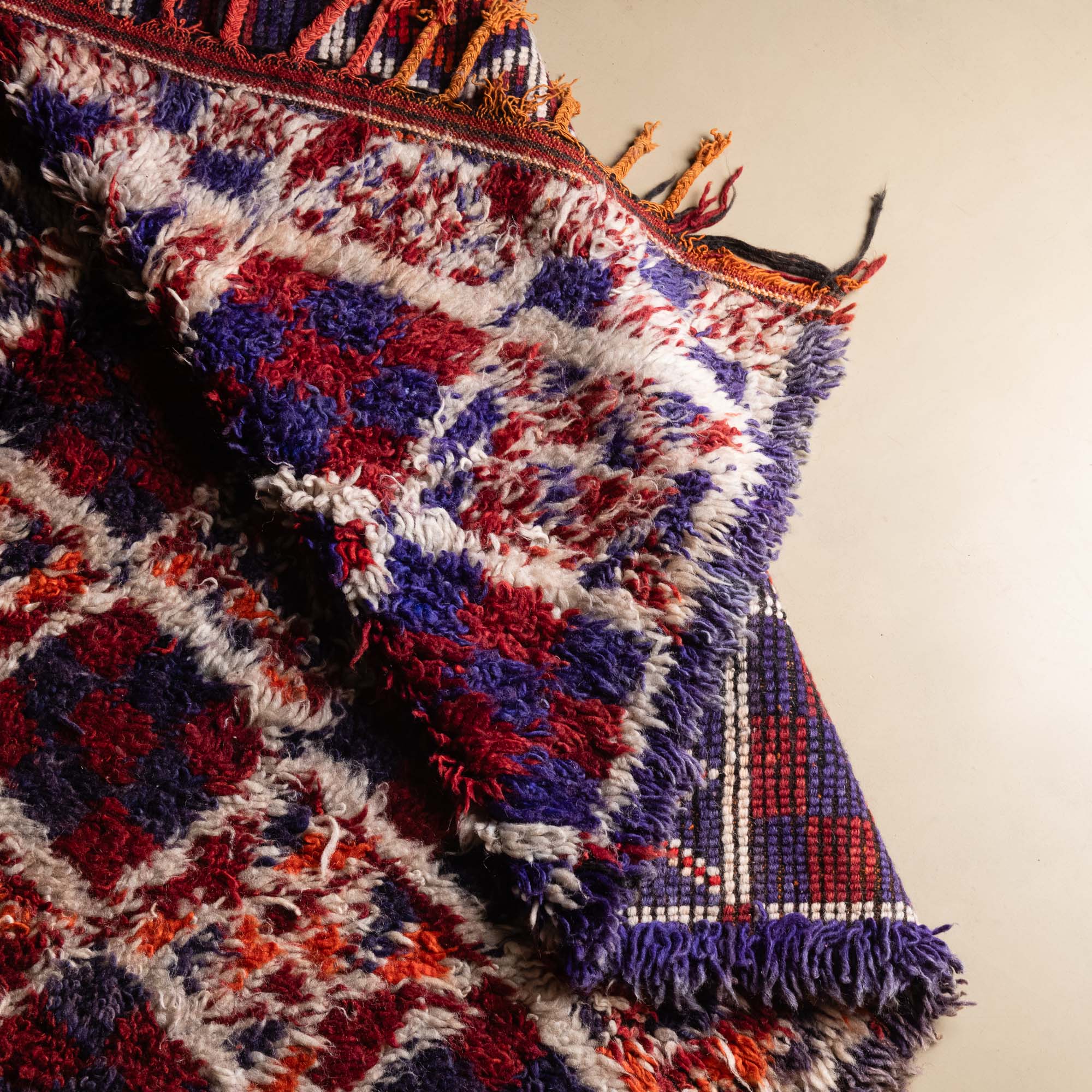 Oussaid - vintage boujad rug - Benisouk