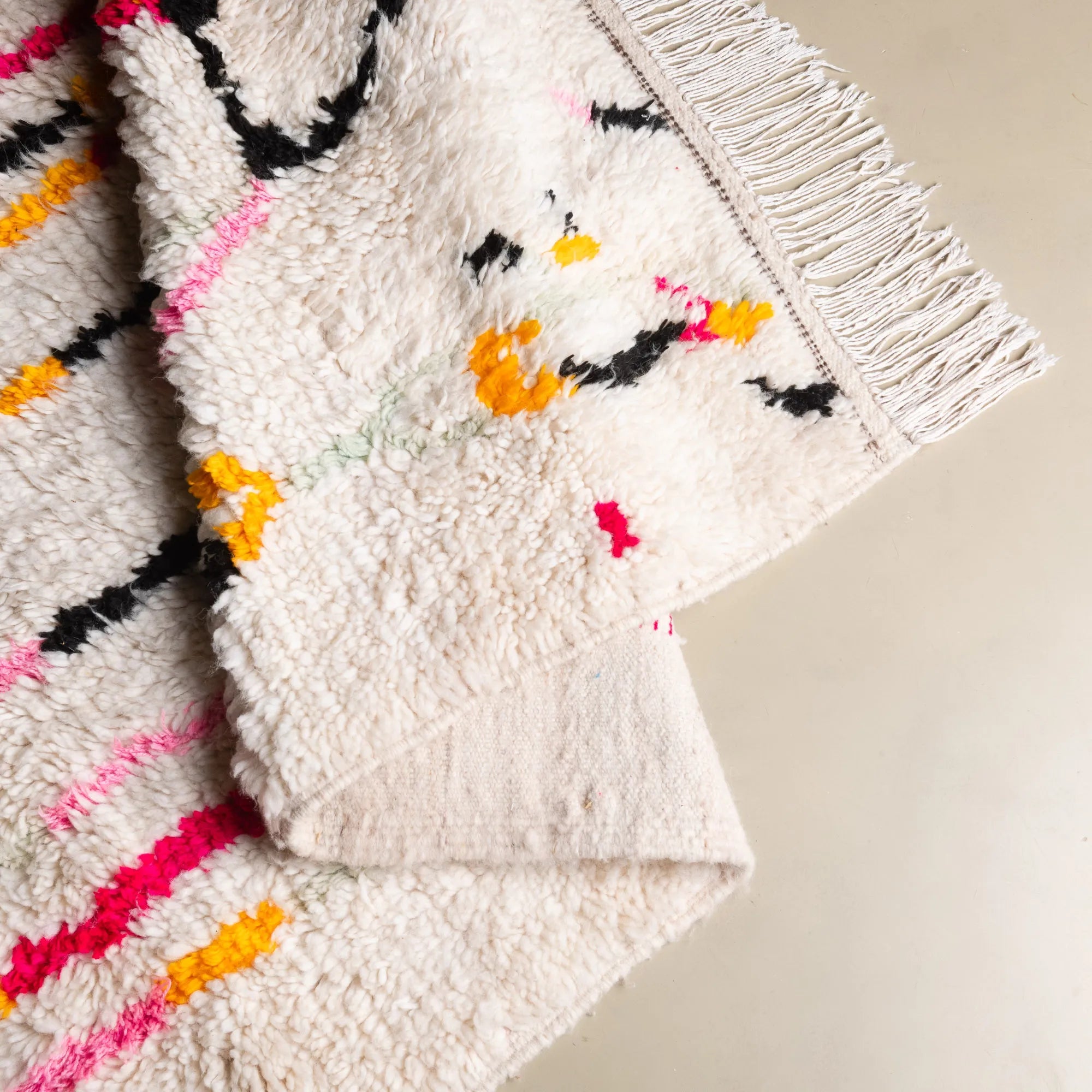 Ouzoud - Shag Moroccan rug - Benisouk