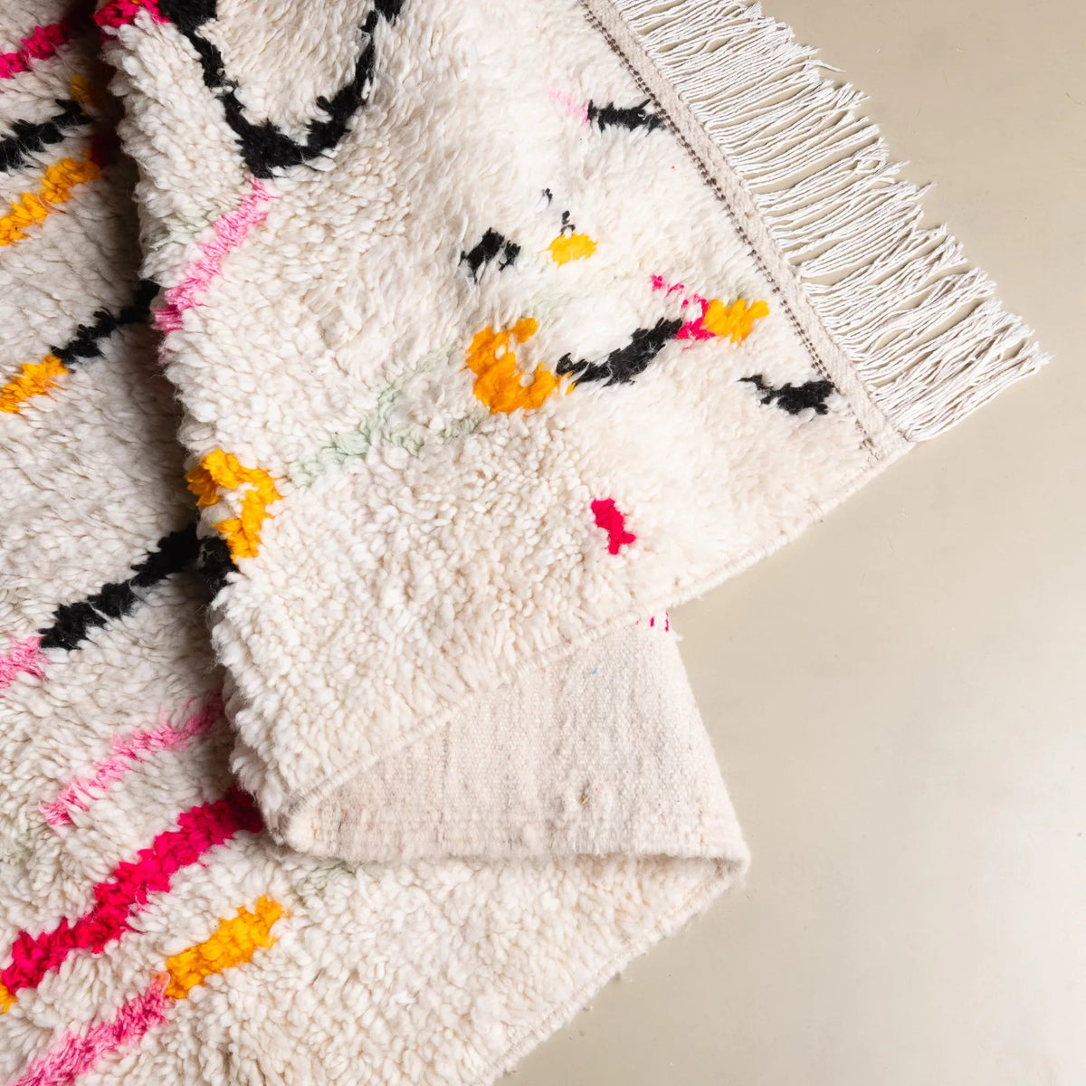 Ouzoud - Shag Moroccan rug - Benisouk