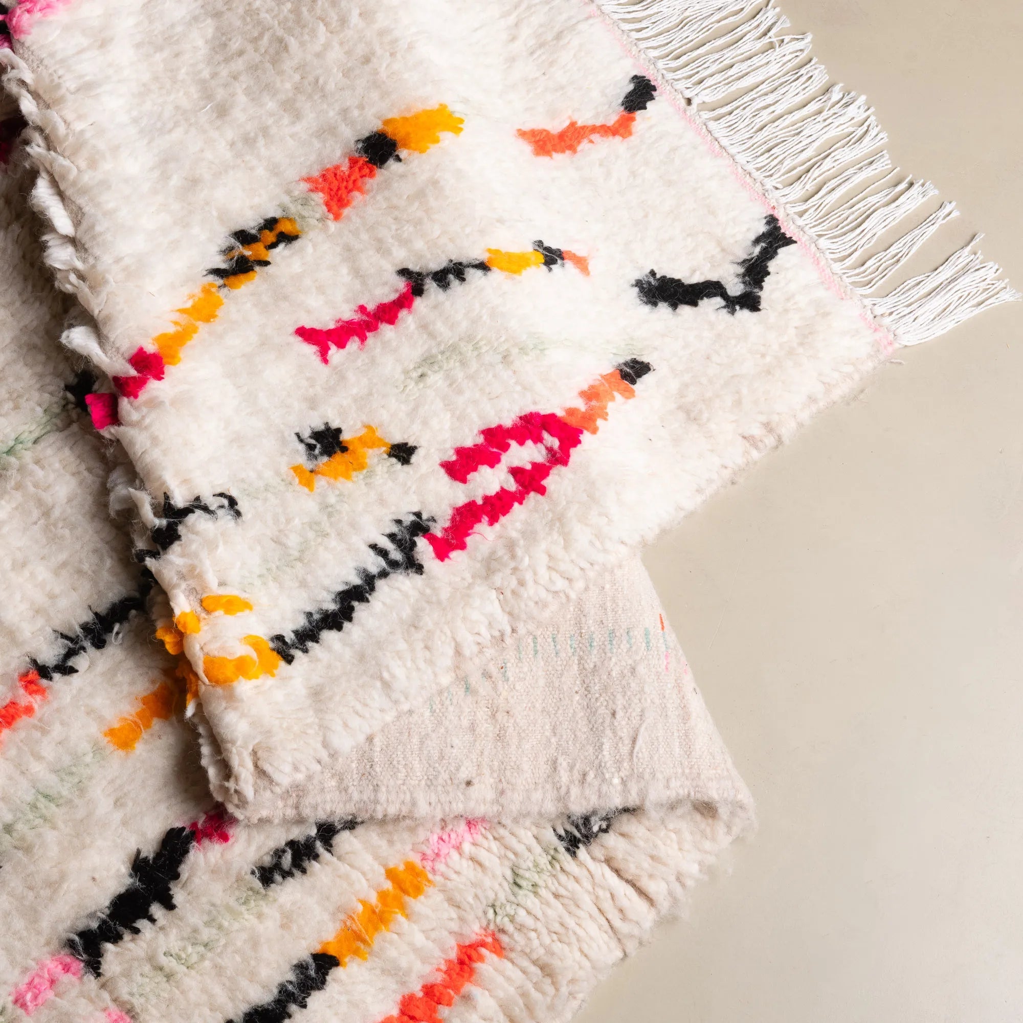 Ouzoud - Shag Moroccan rug - Benisouk