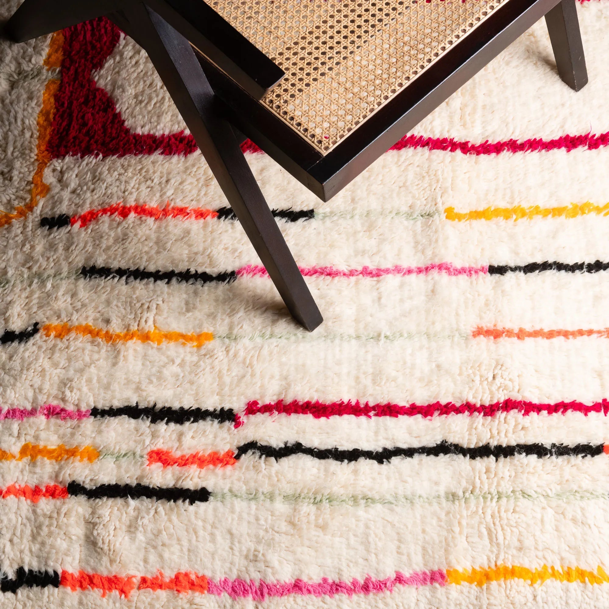 Ouzoud - Shag Moroccan rug - Benisouk