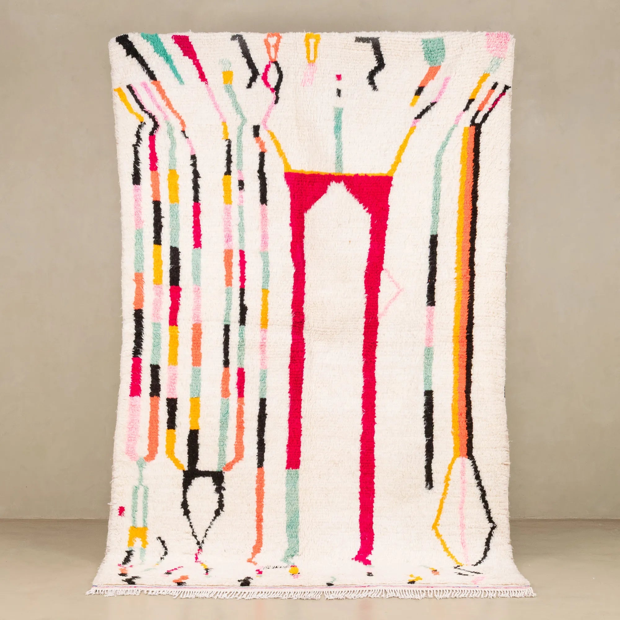 Ouzoud - Shag Moroccan rug - Benisouk