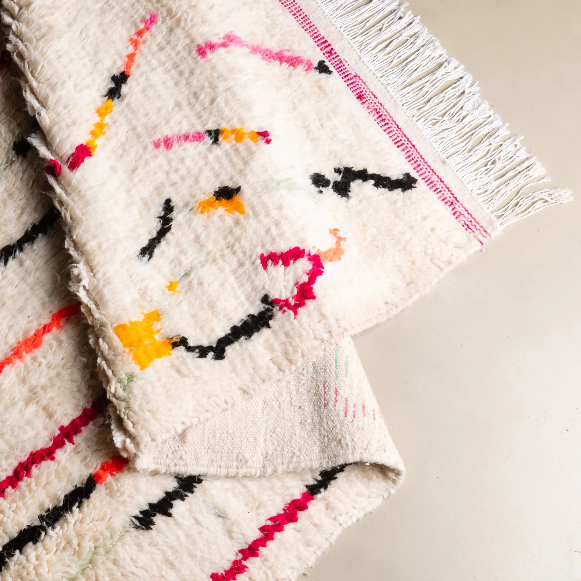 Ouzoud - Shag Moroccan rug - Benisouk