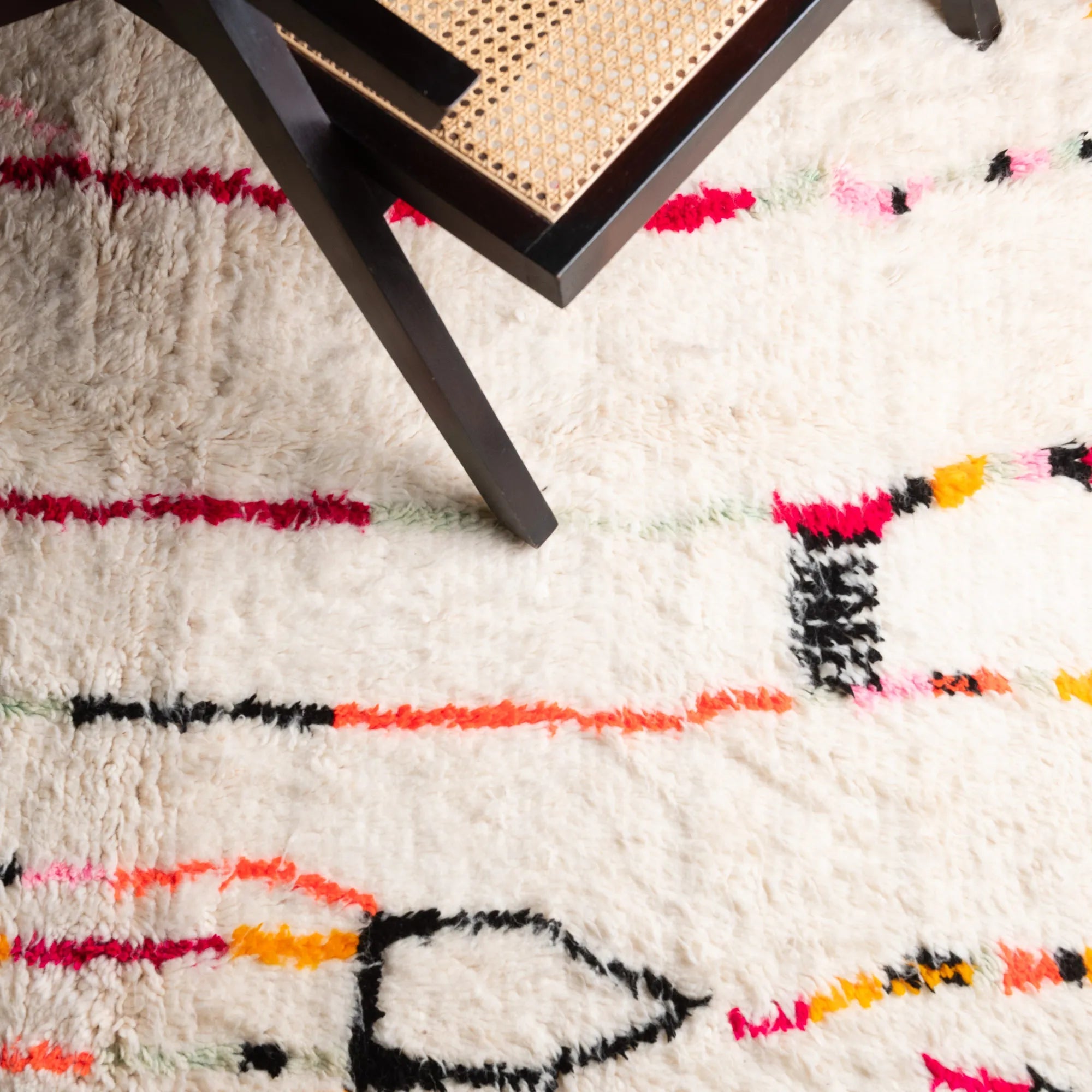 Ouzoud - Shag Moroccan rug - Benisouk