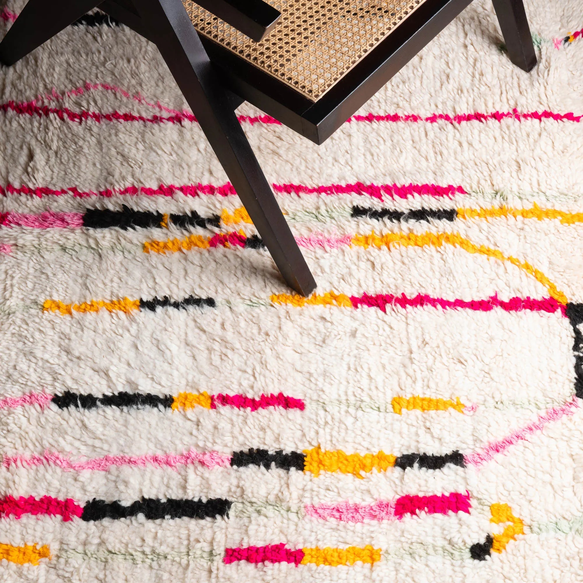 Ouzoud - Shag Moroccan rug - Benisouk