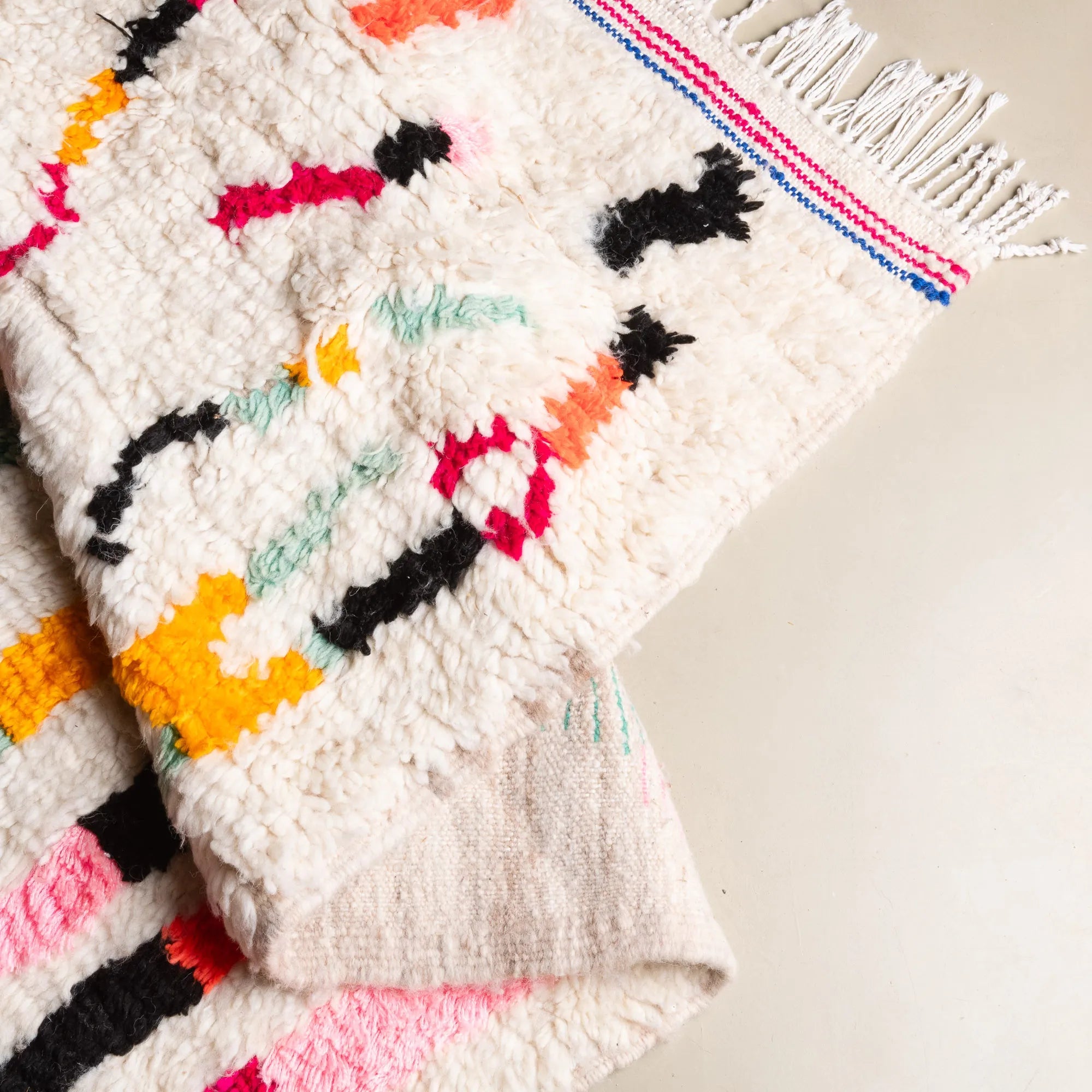 Ouzoud - Shag Moroccan rug - Benisouk