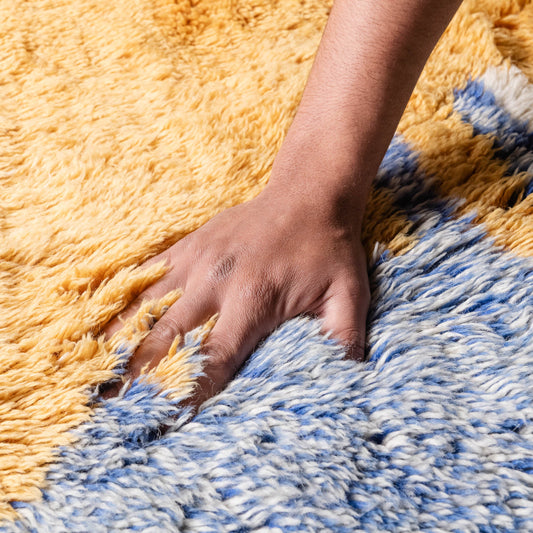 Paradise - Luxury Shag Moroccan Rug - Benisouk