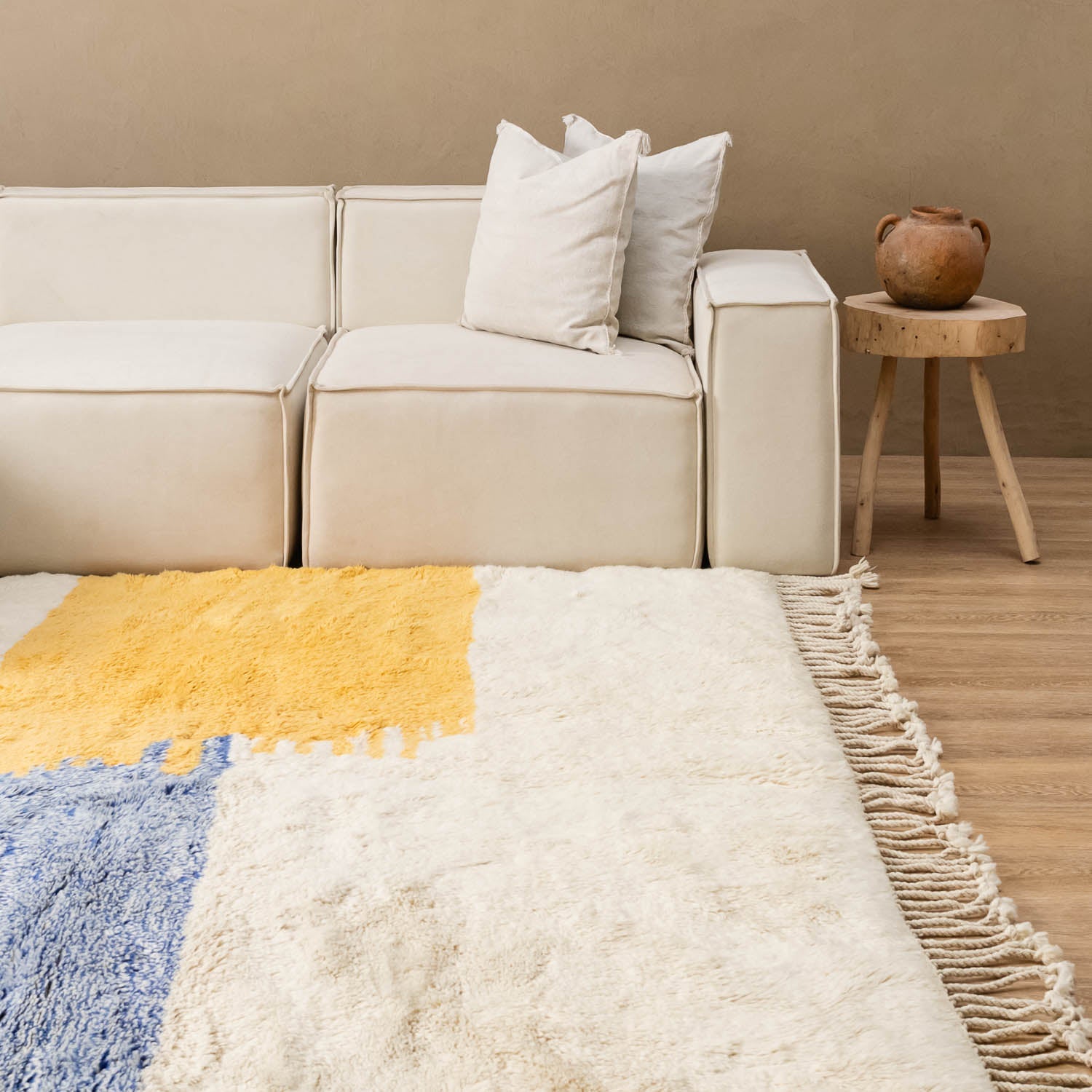 Paradise - Luxury Shag Moroccan Rug - Benisouk