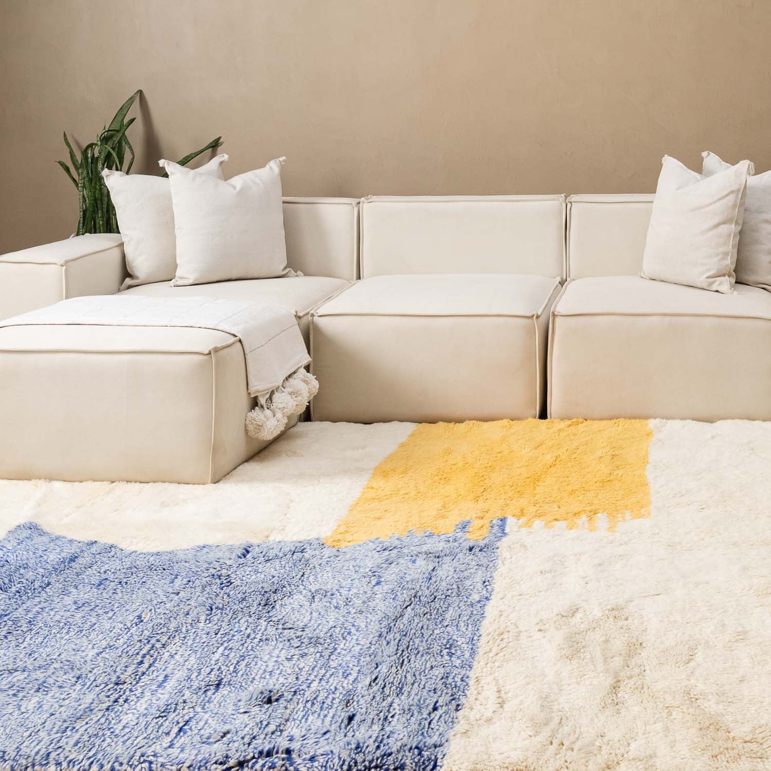 Paradise - Luxury Shag Moroccan Rug - Benisouk