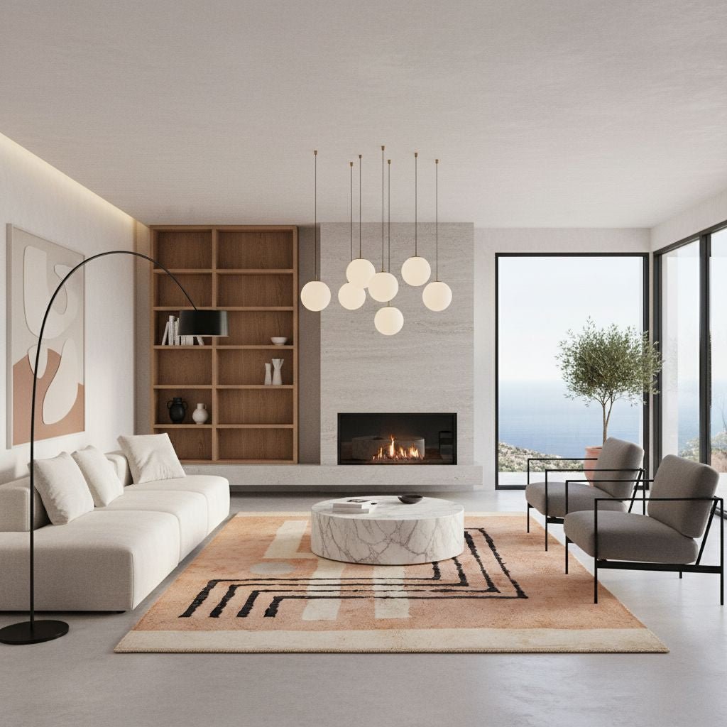 Petra - Luxury Shag Moroccan Rug - Benisouk