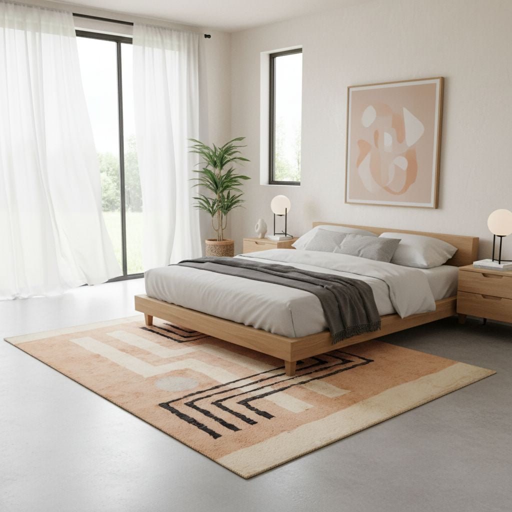 Petra - Luxury Shag Moroccan Rug - Benisouk