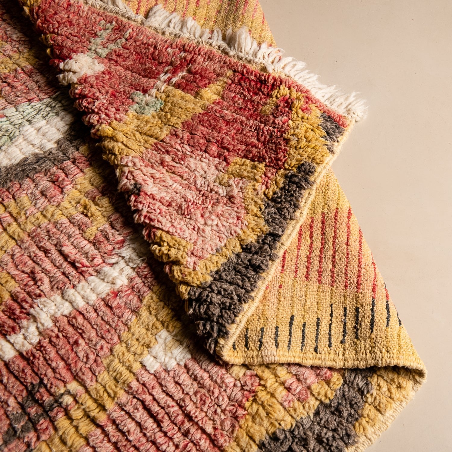 Pia - vintage boujad rug - Benisouk