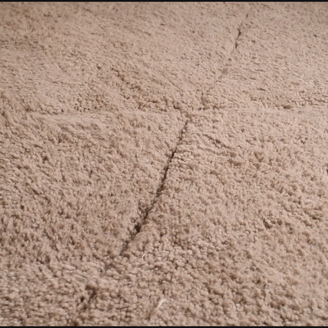 Mahafar Ash gray - Beni ourain rug