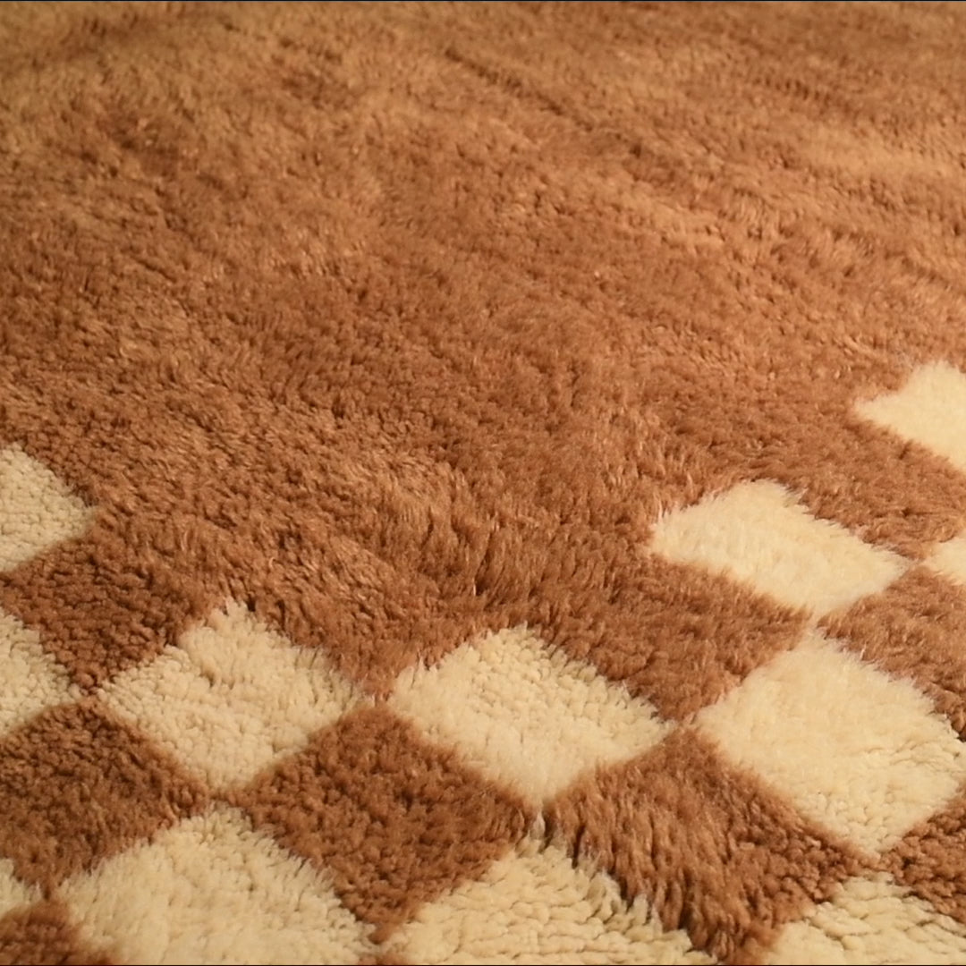 Amberline - Luxury Shag Moroccan Rug