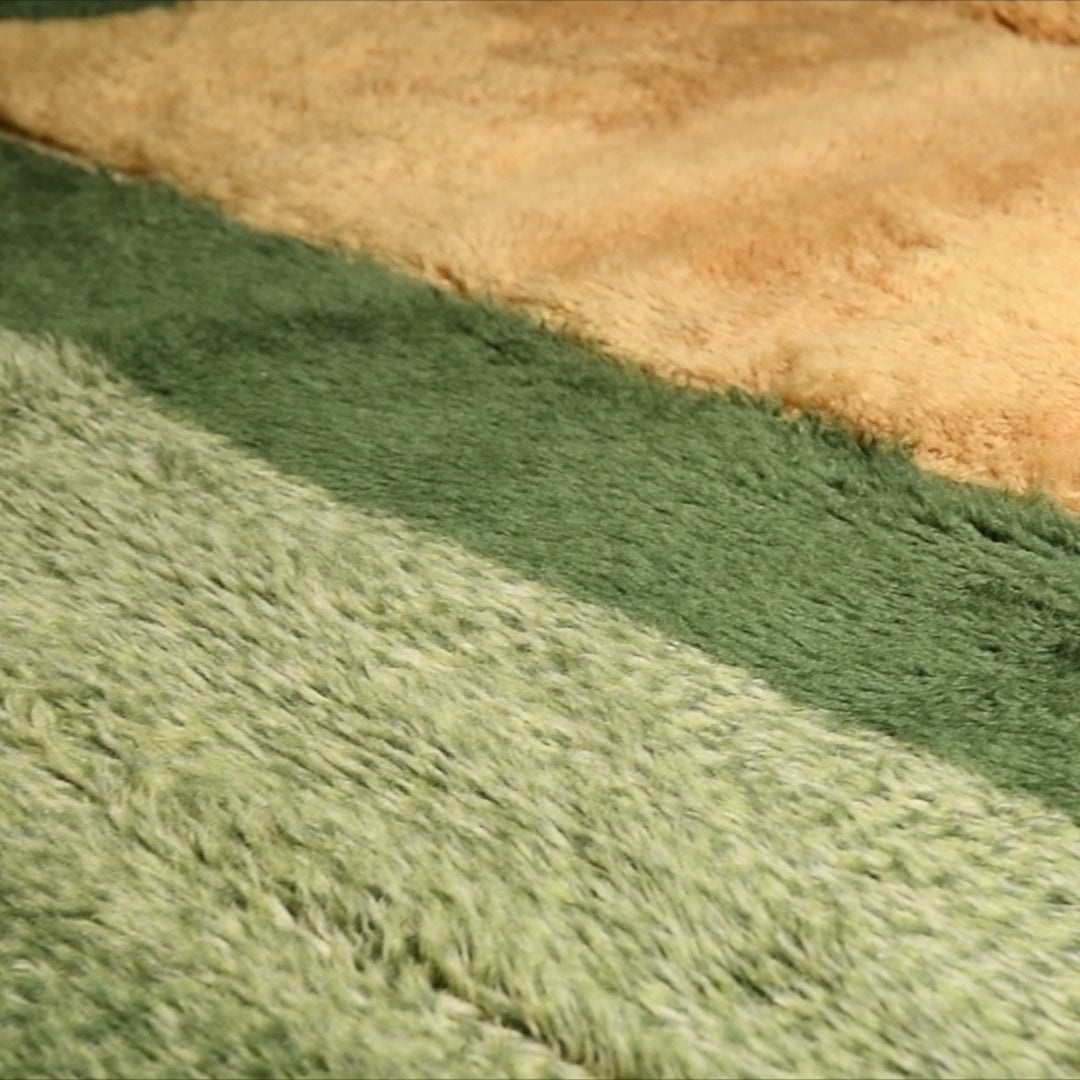 Verdant Dune - Luxury Shag Moroccan Rug