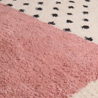 Nouriya Rose - Shag Moroccan rug