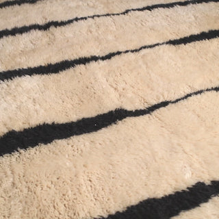 Elegant Rhythm - Luxury Shag Moroccan Rug