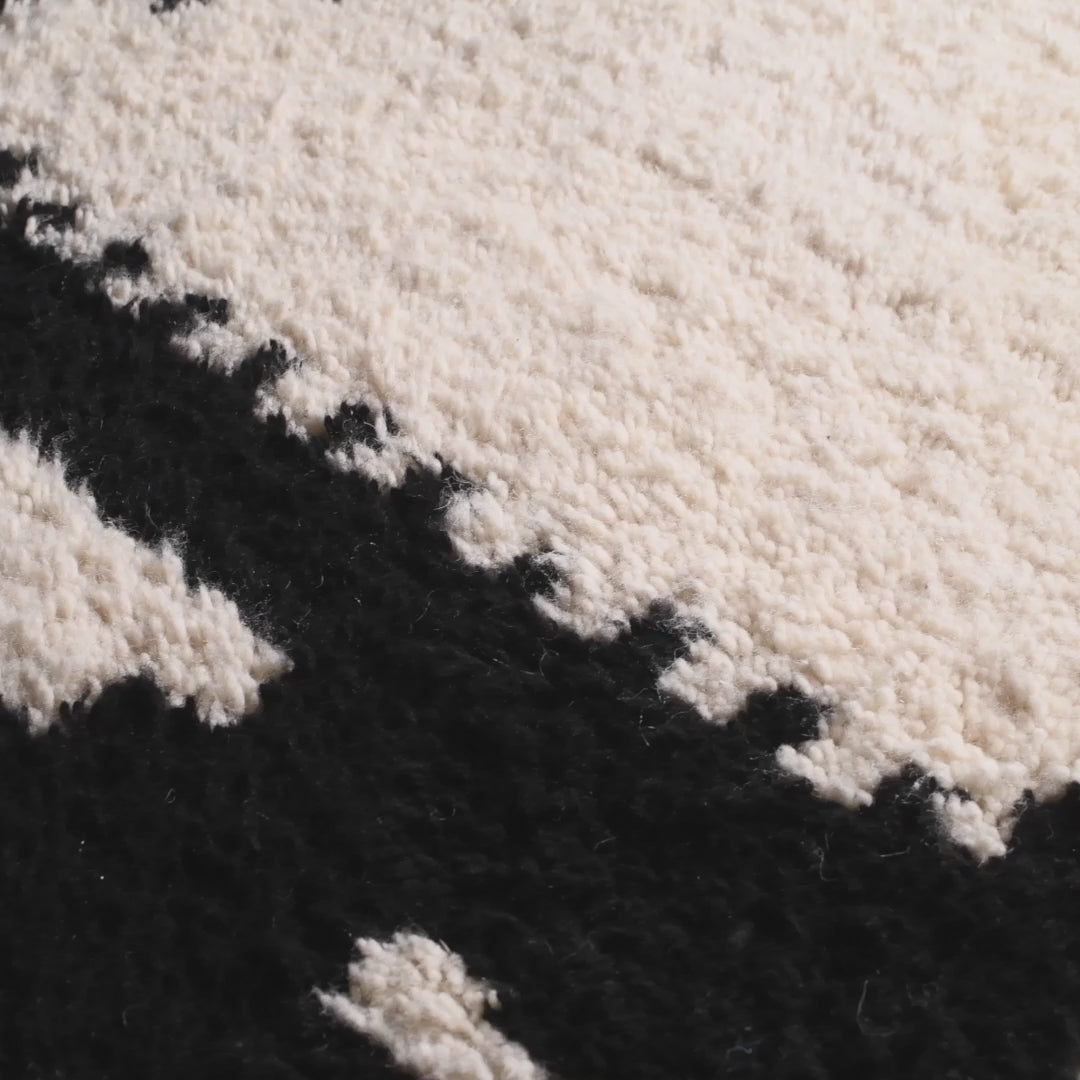 Ranem - Shag Moroccan runner rug