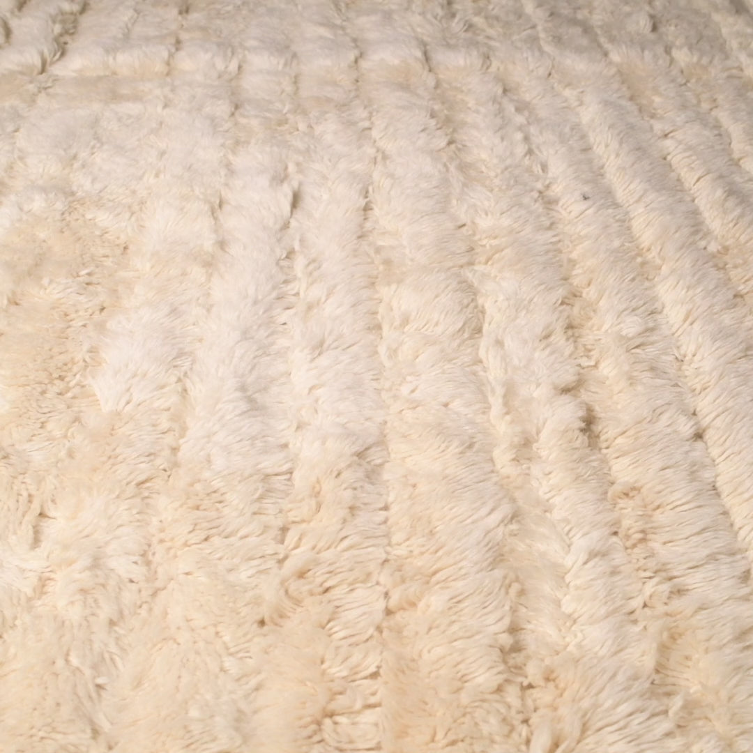 Mist Lines - Premium shag Moroccan rug