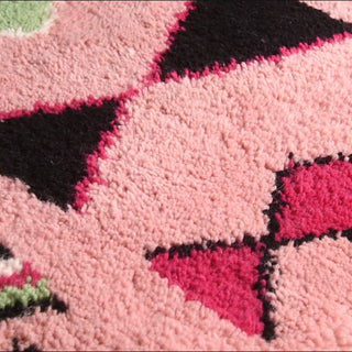 Majdah - Shag Moroccan runner rug