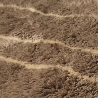 Earthy Pathways - Luxury Shag Moroccan Runner Rug