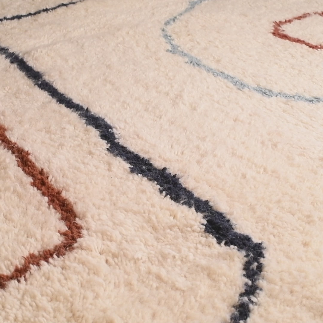 Ichrak - Shag Moroccan rug