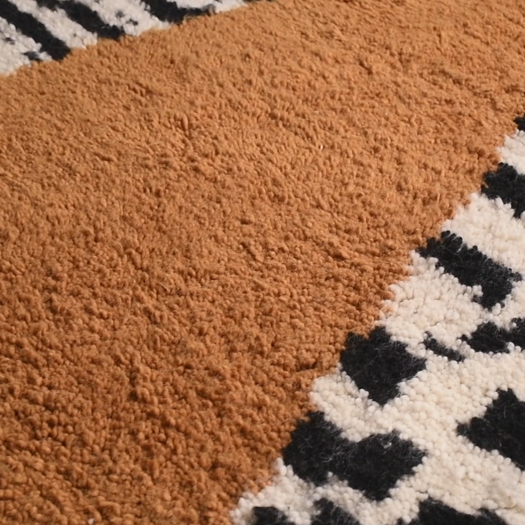 Zamani - Shag Moroccan runner rug