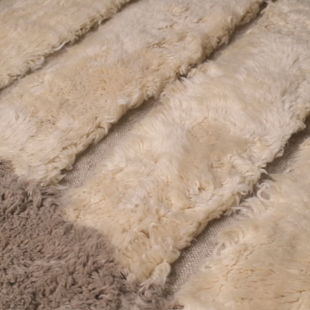 Serenity Steps - Premium shag Moroccan rug