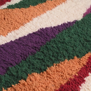 Bachira - Shag Moroccan runner rug