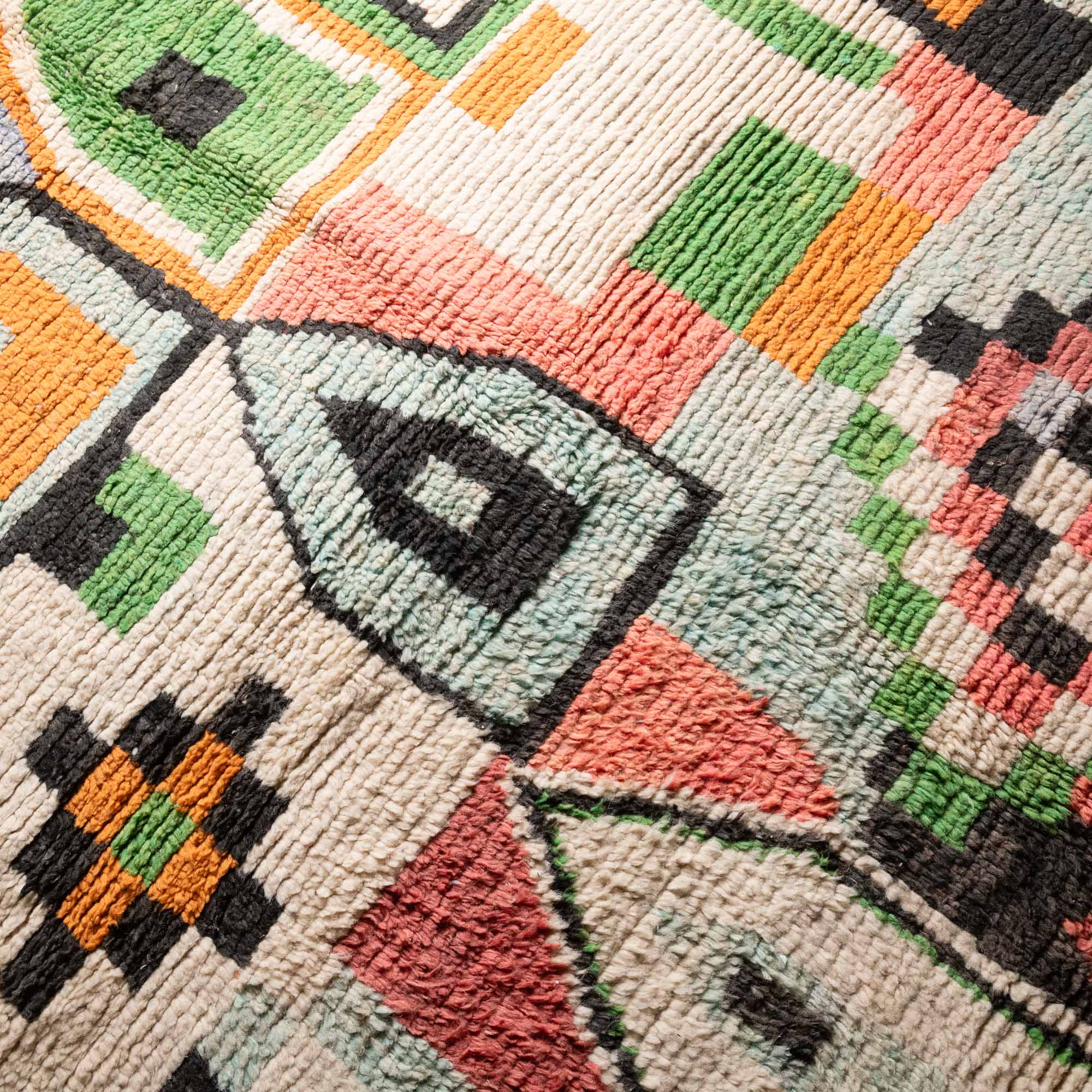 Rabeea - vintage boujad rug - Benisouk