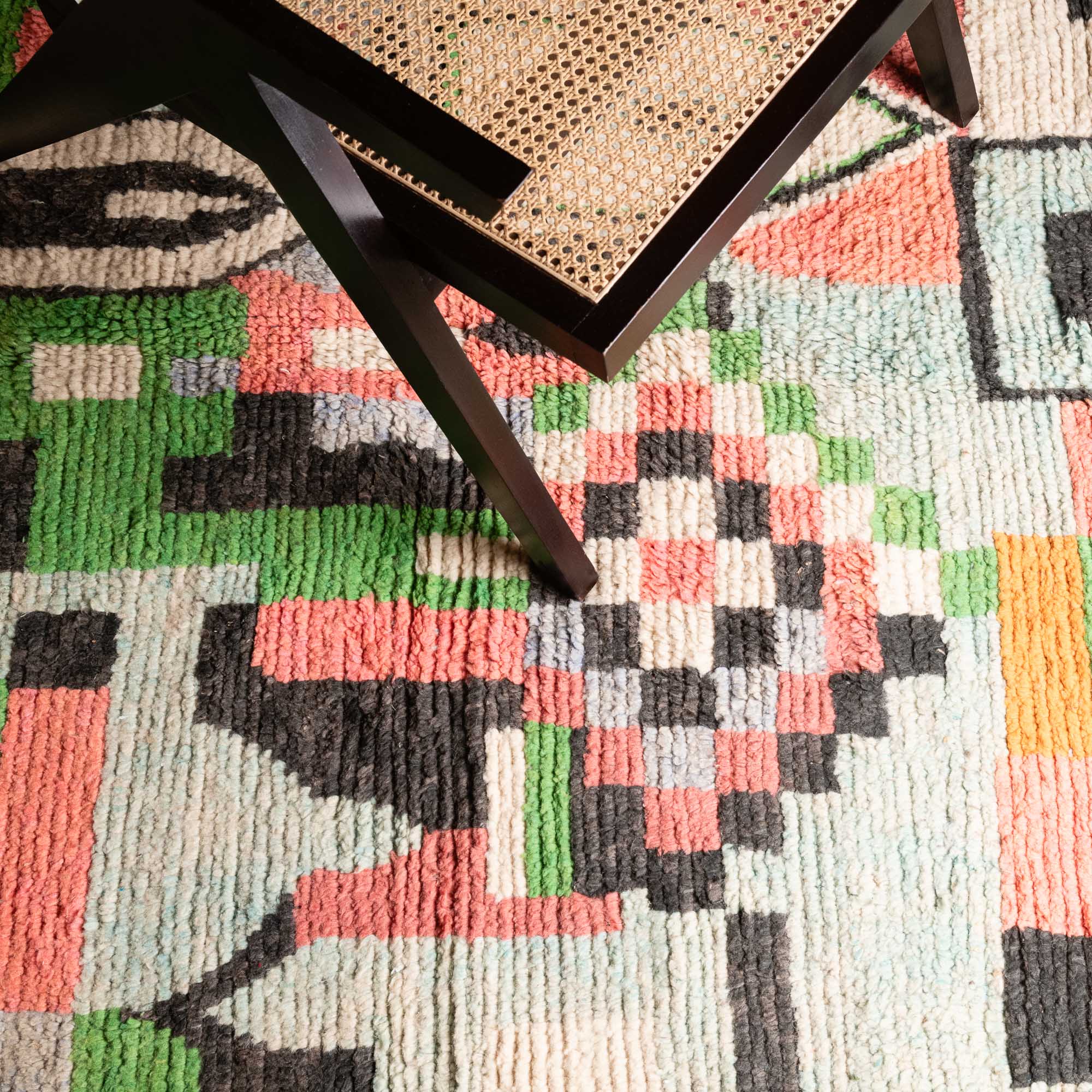 Rabeea - vintage boujad rug - Benisouk