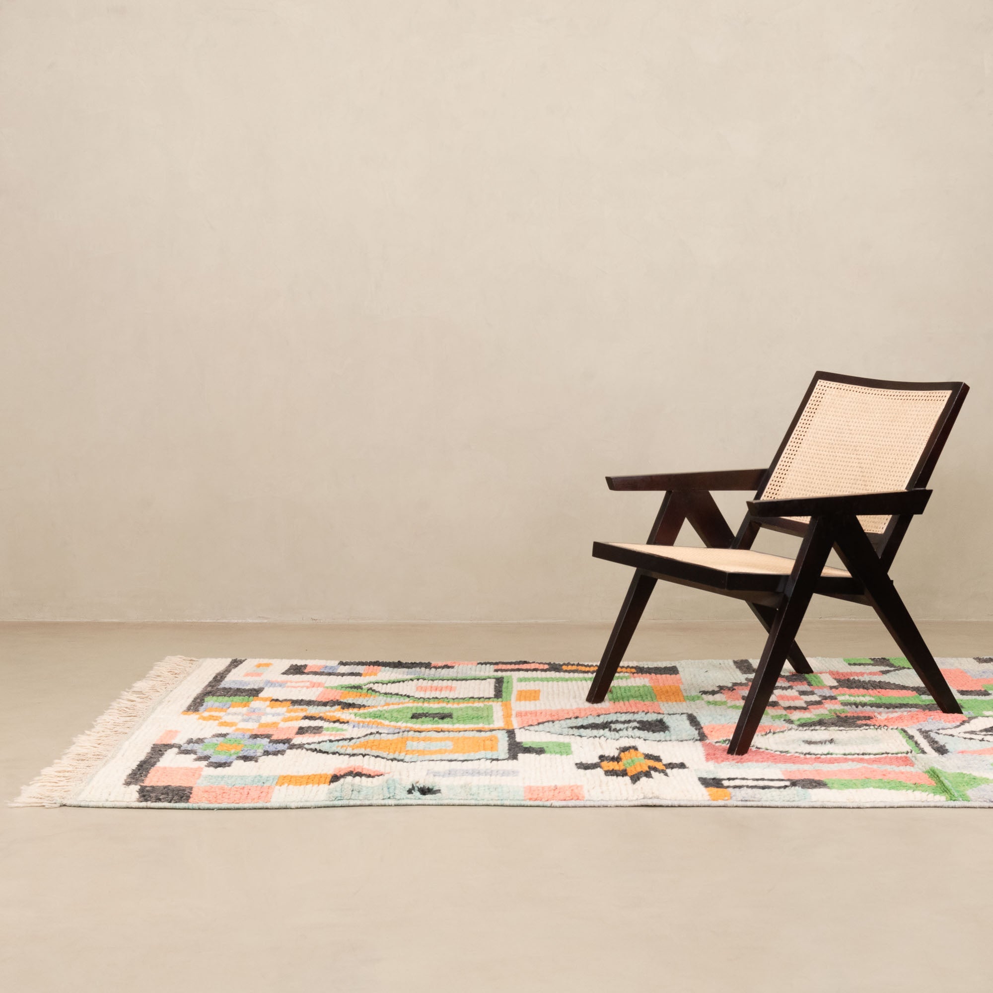 Rabeea - vintage boujad rug - Benisouk